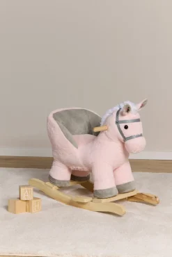 Gyngeheste & -Dyr-CloudberryCastle Cloudberry Castle Gyngehest, Pink Lyserød