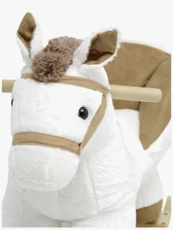 Gyngeheste & -Dyr-CloudberryCastle Cloudberry Castle Gyngehest, Hvid