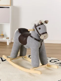 Gyngeheste & -Dyr-CloudberryCastle Cloudberry Castle Gyngehest, Grå