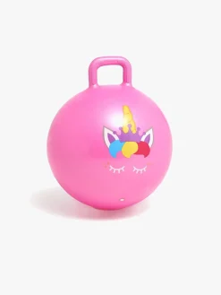 Udelegetøj-CloudberryCastle Cloudberry Castle Hoppebold Enhjørning, Pink Lyserød