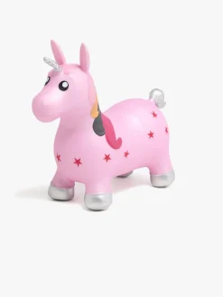 Udelegetøj-CloudberryCastle Cloudberry Castle Hoppedyr Enhjørning, Pink Lyserød