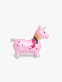 Udelegetøj-CloudberryCastle Cloudberry Castle Hoppedyr Enhjørning, Pink Lyserød