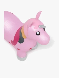 Udelegetøj-CloudberryCastle Cloudberry Castle Hoppedyr Enhjørning, Pink Lyserød