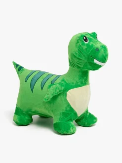 Udelegetøj-CloudberryCastle Cloudberry Castle Hoppedyr Dinosaur med Plysbetræk, Grøn Grøn