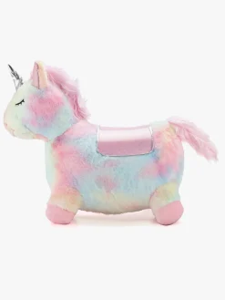 Udelegetøj-CloudberryCastle Cloudberry Castle Hoppedyr Enhjørning med Plysbetræk