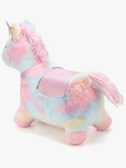 Udelegetøj-CloudberryCastle Cloudberry Castle Hoppedyr Enhjørning med Plysbetræk