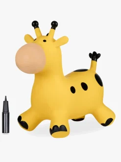 Udelegetøj-CloudberryCastle Cloudberry Castle Hoppedyr Giraf Gul