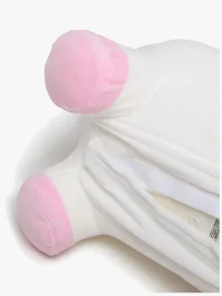 Udelegetøj-CloudberryCastle Cloudberry Castle Hoppedyr Enhjørning med Plysbetræk, Hvid