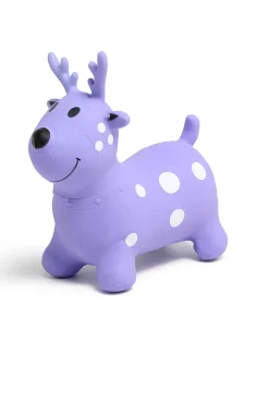 Udelegetøj-CloudberryCastle Cloudberry Castle Hoppedyr Dådyr Lilla/Hvid
