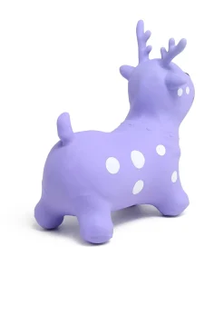 Udelegetøj-CloudberryCastle Cloudberry Castle Hoppedyr Dådyr Lilla/Hvid