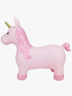Udelegetøj-CloudberryCastle Cloudberry Castle Hoppedyr Glitrende Enhjørning, Pink Lyserød
