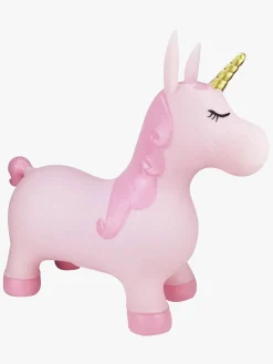 Udelegetøj-CloudberryCastle Cloudberry Castle Hoppedyr Glitrende Enhjørning, Pink Lyserød