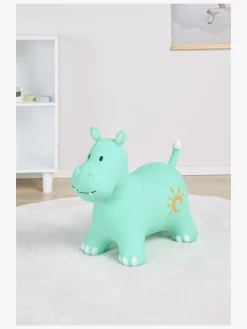 Udelegetøj-CloudberryCastle Cloudberry Castle Hoppedyr Flodhest, Grøn Grøn