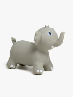 Udelegetøj-CloudberryCastle Cloudberry Castle Hoppedyr Elefant, Grå Grå