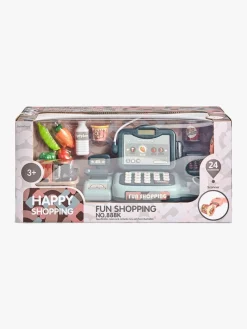 Rolleleg-CloudberryCastle Cloudberry Castle Kasseapparat med Lyd, Grøn Lyserød/Blå