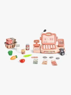 Rolleleg-CloudberryCastle Cloudberry Castle Kasseapparat med Lyd, Pink Lyserød/Grå