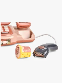 Rolleleg-CloudberryCastle Cloudberry Castle Kasseapparat med Lyd, Pink Lyserød/Grå