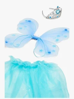 Kostumer & Udklædning-CloudberryCastle Cloudberry Castle Kostume Fe, Blå Blå