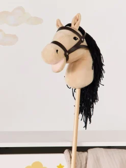 Dukker & Bamser-CloudberryCastle Cloudberry Castle Kæphest, Brun Beige/Sort