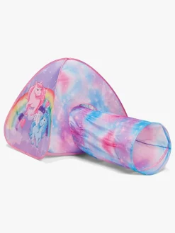 Legetelte & -Tunneler-CloudberryCastle Cloudberry Castle Legetelt med Tunnel Enhjørning Flerfarvet