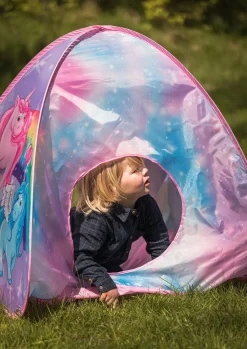 Legetelte & -Tunneler-CloudberryCastle Cloudberry Castle Legetelt med Tunnel Enhjørning Flerfarvet