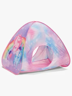 Legetelte & -Tunneler-CloudberryCastle Cloudberry Castle Legetelt med Tunnel Enhjørning Flerfarvet