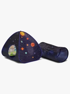 Legetelte & -Tunneler-CloudberryCastle Cloudberry Castle Legetelt med Tunnel Astronaut Flerfarvet