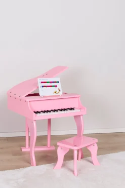 Musikinstrumenter-CloudberryCastle Cloudberry Castle Legetøjsflygel, Pink Lyserød