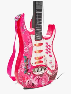 Musikinstrumenter-CloudberryCastle Cloudberry Castle Legetøjsguitar med Mikrofon & Højttaler, Pink Lyserød