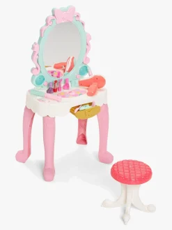 Legetøj Til Børn På 0-10 År|Rolleleg-CloudberryCastle Cloudberry Castle Sminkebord m. Lyd & Lys, Lyserød Lyserød