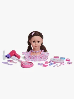 Dukker & Bamser-CloudberryCastle Cloudberry Castle Sminkedukke Brunette Flerfarvet