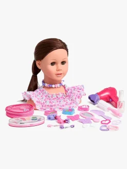 Dukker & Bamser-CloudberryCastle Cloudberry Castle Sminkedukke Brunette Flerfarvet