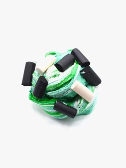 Eksperimenter & Videnskab-CompoundKings Compound Kings Ice-cream Butter Scoop Slime 383 g, Mermaid Mint Chocolate Chunk