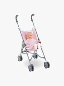 Dukker & Bamser-Corolle Dukkeklapvogn, Pink