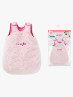 Dukker & Bamser-Corolle Dukketilbehør Pink-Fluffy Sovepose 30 cm