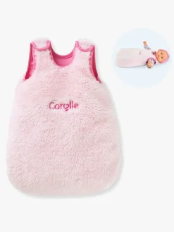 Dukker & Bamser-Corolle Dukketilbehør Pink-Fluffy Sovepose 30 cm