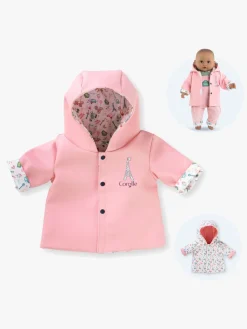 Dukker & Bamser-Corolle Dukketøj Vendbar Regnjakke 30 cm