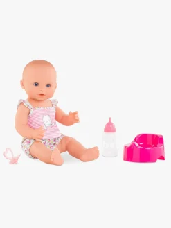 Dukker & Bamser-Corolle Spise-Tisse Dukke Emma 36 cm Lyserød/Flerfarvet