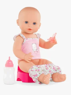 Dukker & Bamser-Corolle Spise-Tisse Dukke Emma 36 cm Lyserød/Flerfarvet