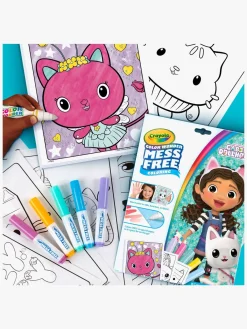 Kreativt Legetøj-Crayola Gabby's Dollhouse Color Wonder Malesæt