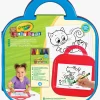 Kreativt Legetøj-Crayola Mini Kids Tegne Og Visk Ud Tegnemåtte