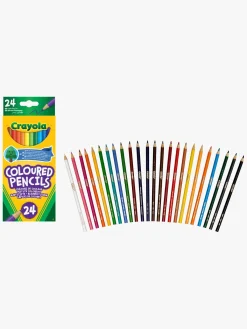 Kreativt Legetøj-Crayola Træfarveblyanter Eco 24-pak
