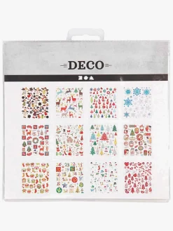 Kreativt Legetøj-CreativCompany Creativ Company Klistermærker Jul 12 ark