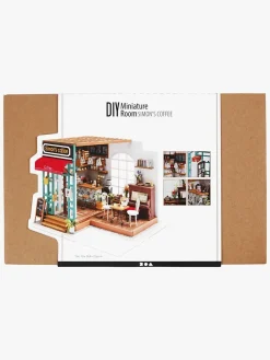 Kreativt Legetøj-CreativCompany Creativ Company Kreasæt DIY-miniaturerum Cafe