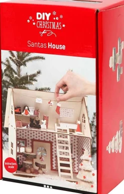 Kreativt Legetøj-CreativCompany Creativ Company Kreasæt Julemandens Hus