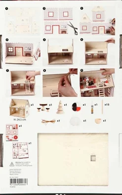 Kreativt Legetøj-CreativCompany Creativ Company Kreasæt Julemandens Hus