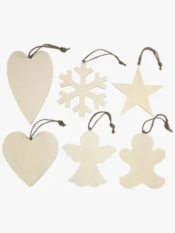 Kreativt Legetøj-CreativCompany Creativ Company Kreasæt Julepynt Vinter 6-pak