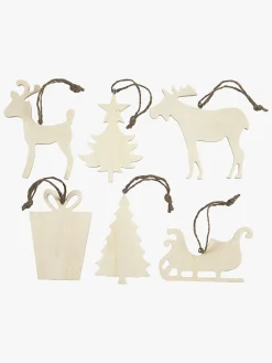 Kreativt Legetøj-CreativCompany Creativ Company Kreasæt Julepynt 6-pak