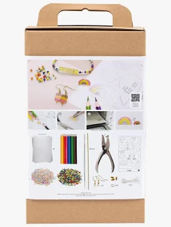 Kreativt Legetøj-CreativCompany Creativ Company  Krympeplast DIY Sæt Øreringe og Halskæder