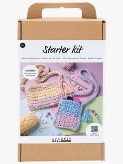 Kreativt Legetøj-CreativCompany Creativ Company Startkit DIY-sæt Hækling Tasker